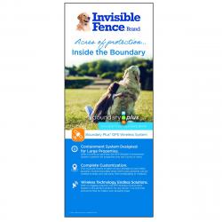 Invisible Fence Platinum Retractable Banner - Boundry Plus