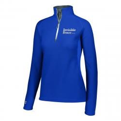 Invisible Fence Holloway Ladies Invert 1/2 Zip Pullover Royal