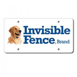 Invisible Fence License Plate