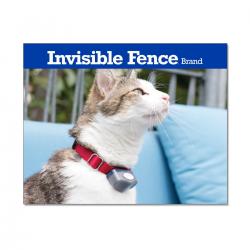 Invisible Fence  Banner Cat