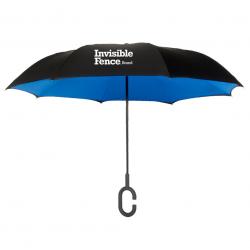 Invisible Fence® UnbelievaBrella Reverse Umbrella Royal/Black
