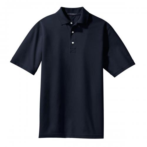 Port Authority Mens Rapid Dry Polo Classic Navy Small