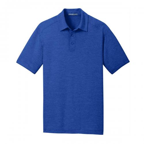Port Authority Digi Heather Performance PoloK574 True Royal Large