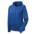 Sport-Tek Ladies Tech Fleece Full-Zip Hooded Jacket True Royal Xlarge